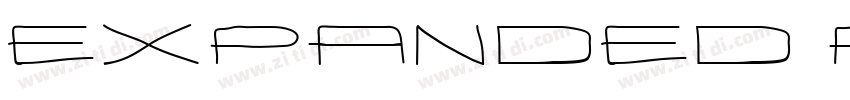 Expanded Regular字体转换